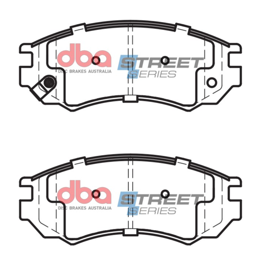 DBA Front Street Series Brake Pads - DB1281SS