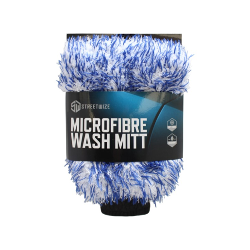 Streetwize Microfibre Wash Mitt - MFM612