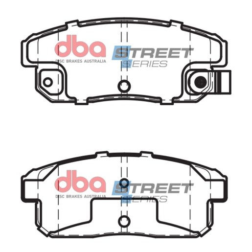 DBA Rear Street Series Brake Pads - DB1671SS