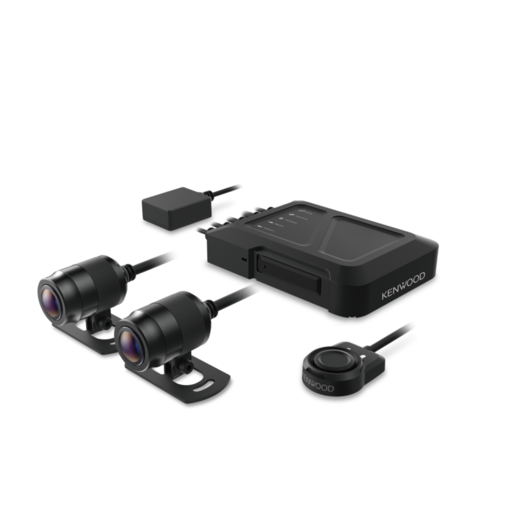 Kenwood Full HD 2CH w/ WiFi & GPS Motorcycle Dash Cam 32GB - STZ-RF200WD 