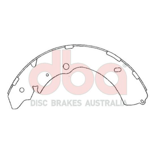 DBA Street Series Brake Shoes - DBAS1793