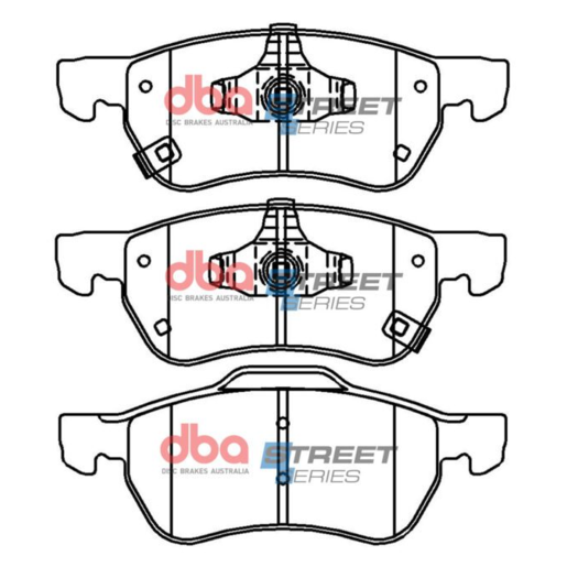 DBA Front Street Series Brake Pads - DB15064SS