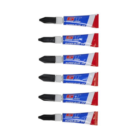 Garage Tough Super Glue 6 Pack - GTSG6