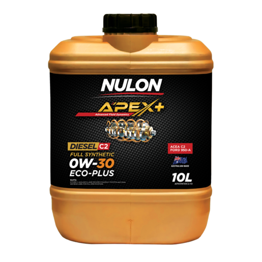 Nulon APEX+ 0W-30 Eco-Plus C2 Engine Oil 10L - APX0W30C2-10