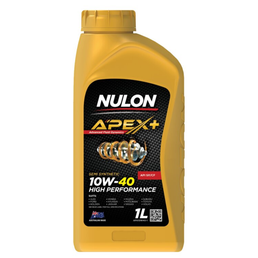 Nulon APEX+ 10W-40 Semi Synthetic Engine Oil 1L - APX10W40-1