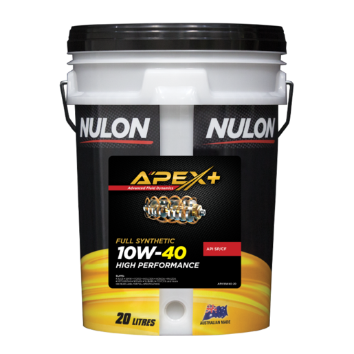 Nulon APEX+ 10W-40 Full Synthetic Engine Oil 20L - APX10W40-20