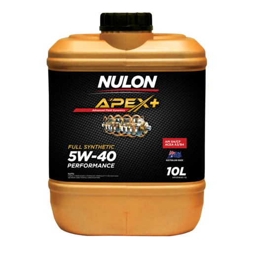 Nulon APEX+5W-40 Full Synthetic Performance Engine Oil 10L -APX5W40-10