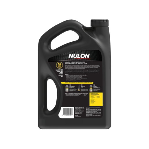 Nulon X-Protect 20W-50 High Kilometre Protection Engine Oil 5L - PRO20W50-5