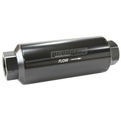 Aeroflow 10 Micron Pro Filter with -12AN ORB Ports - AF66-2043BLK-10