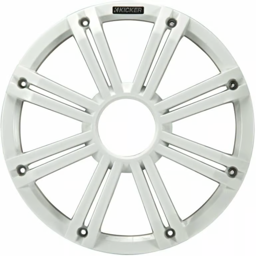 Kicker 12" Marine LED Grille White - 45KMG12W 