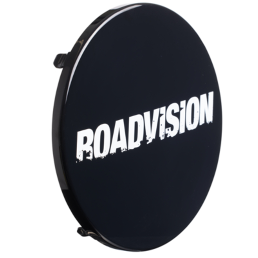 RoadVision 9" Protective Lens Cover Black RoadVision Logo 230mm - BPLC-1090B