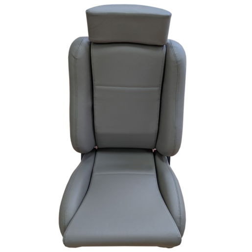Autotecnica Sports Seat V1 Lumber Twin Adjusters Grey - SP88LGR