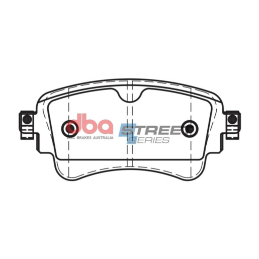 DBA Rear Street Series Brake Pads - DB15032SS