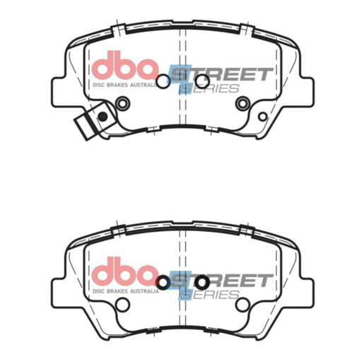 DBA Front Street Series Brake Pads - DB2443SS