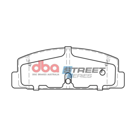 DBA Rear Street Series Brake Pads - DB417SS