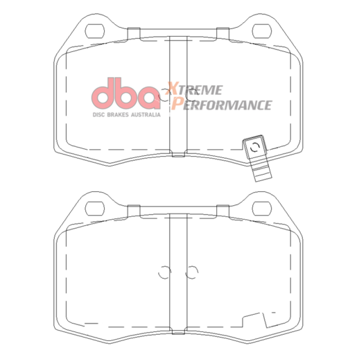 DBA Front Xtreme Performance Brake Pads - DB1520XP