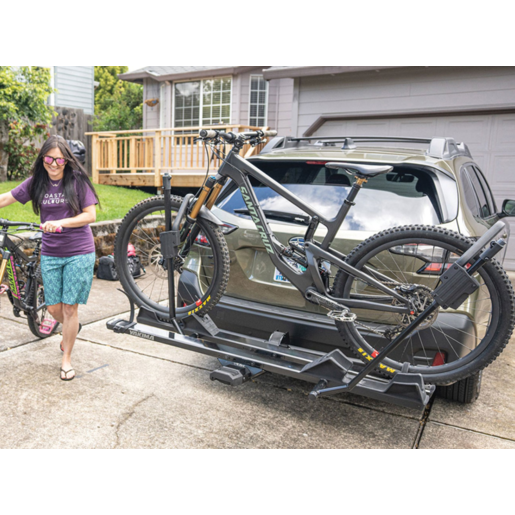 Yakima StageTwo Anthracite Premium Tray Hitch Bike Rack - 8002725