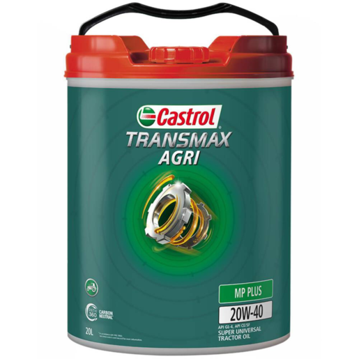 Castrol Transmax 20W-40 Agri MP Plus Super Universal Tractor Oil 20L - 3430997