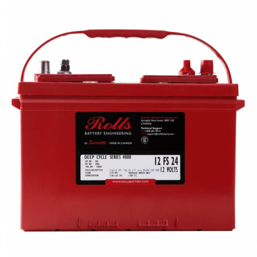 Rolls Flooded Deep Cycle 12V 650CCA 105AH Marine Battery - 12FS24