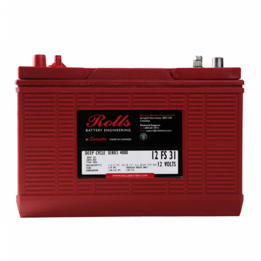 Rolls Flooded Deep Cycle 12V 670CCA 125AH Marine Battery - 12FS31