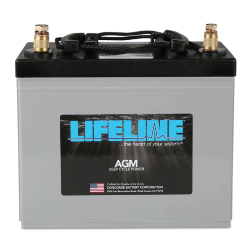 Lifeline AGM 12V 550CCA Marine and RV Battery - GPL-24T