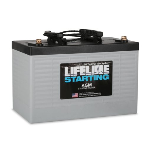 Lifeline AGM 12V 810CCA Marine and RV Battery - GPL-3100T