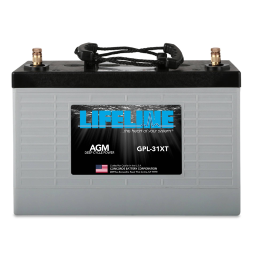 Lifeline AGM 12V 650CCA Marine and RV Battery - GPL-31XT