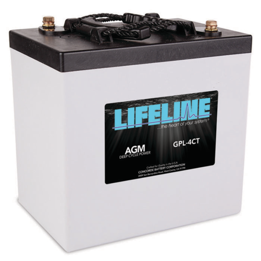 Lifeline AGM 12V 925CCA Marine and RV Battery - GPL-4CT