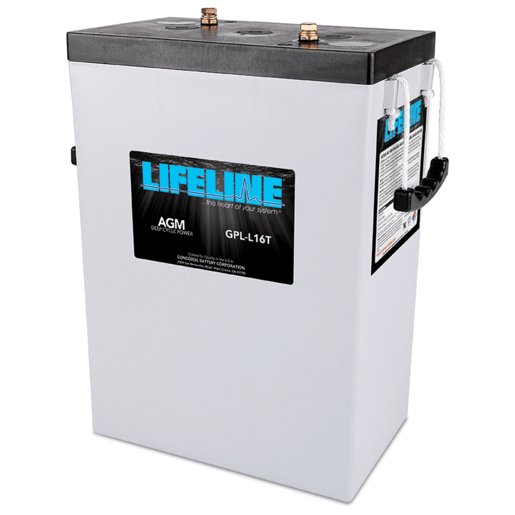 Lifeline AGM 6V 760CCA Marine and RV Battery - GPL-L16T