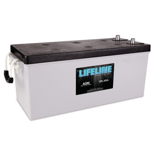 Lifeline AGM 12V 1100CCA Marine and RV Battery - GPL-4DA