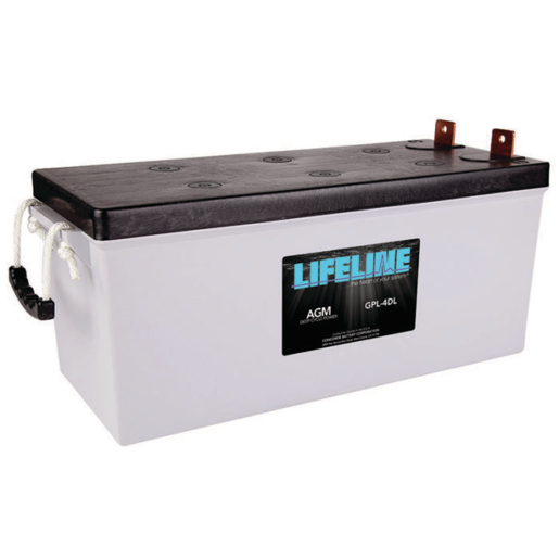 Lifeline AGM 12V 1100CCA Marine and RV Battery - GPL-4DL