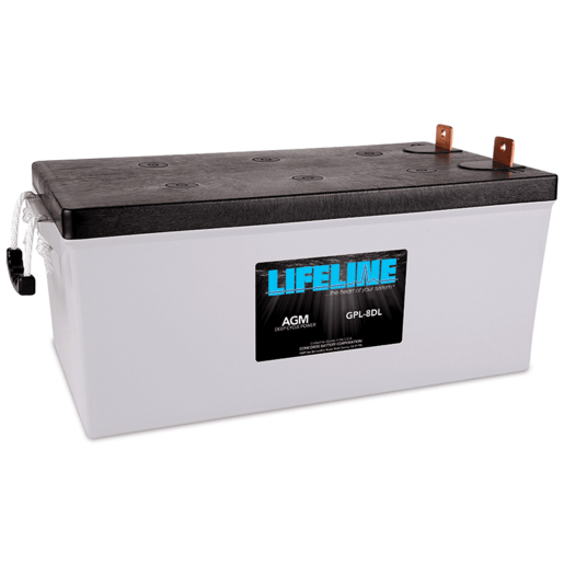 Lifeline AGM 12V 1350CCA Marine Battery - GPL-8DL