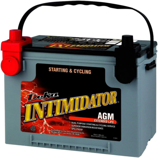 Deka Intimidator AGM 12V775CCA Car Battery -9A78DT