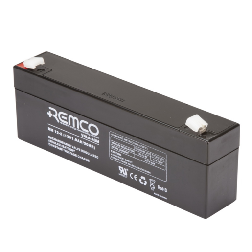Remco VRLA AGM 12V 2Ah Standby Battery - RM12-2