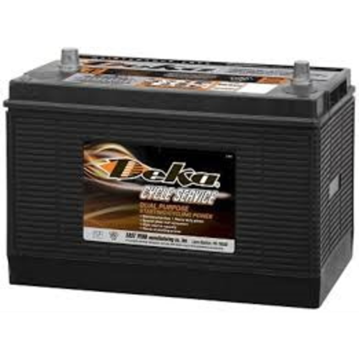 Deka Flooded Precision Built 12V 730CCA Truck Battery - 7T31P