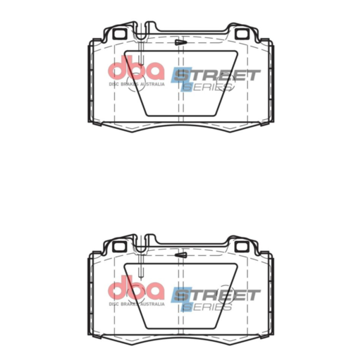 DBA Front Street Series Brake Pads - DB1453SS