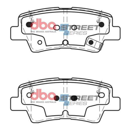 DBA Rear Street Series Brake Pads - DB2076SS