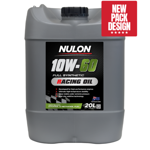 Nulon 10W-60 Full Synthetic Racing Oil 20L - NRO10W60-20