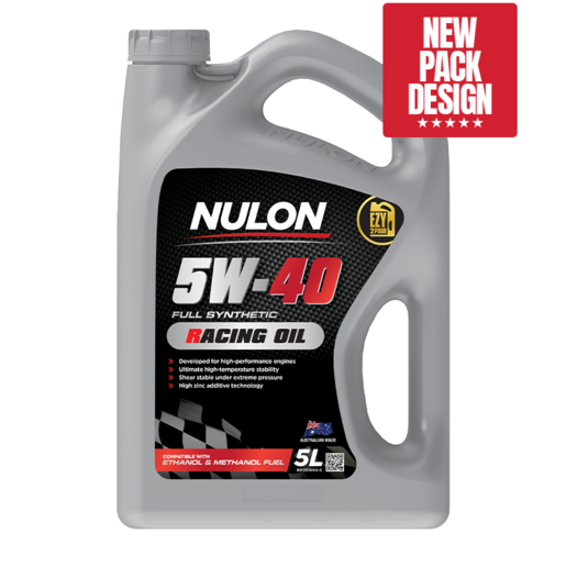 Nulon 5W-40 Full Synthetic Racing Oil 5L - NRO5W40-5