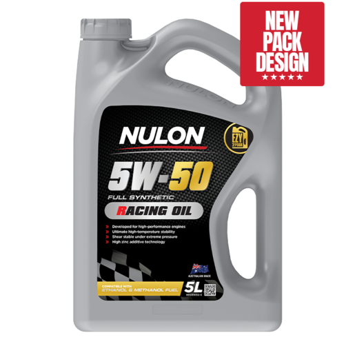 Nulon 5W-50 Full Synthetic Racing Oil 5L - NRO5W50-5