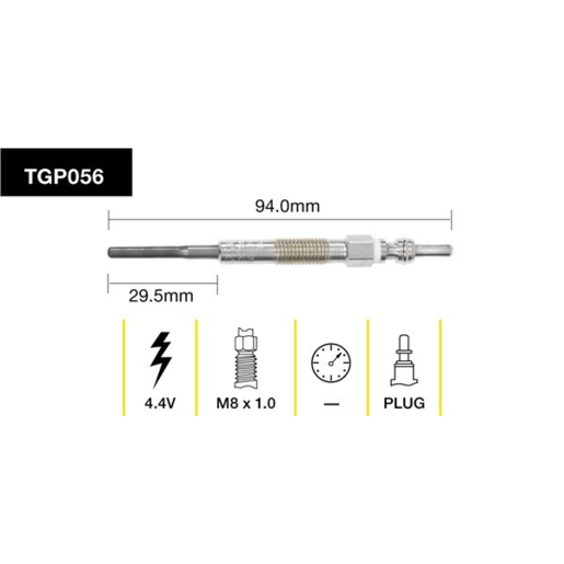 Tridon Glow Plug - TGP056