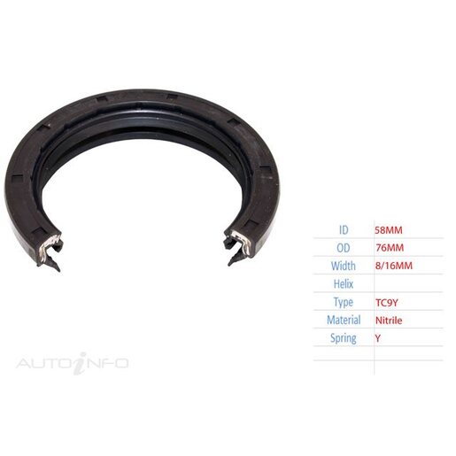 Wheel Bearing Seal - Front