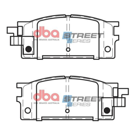 DBA Front Street Series Brake Pads - DB327SS