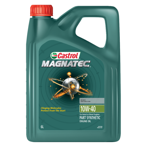 Castrol Magnatec 10W-40 Semi Synthetic Engine Oil 6L - 3428780