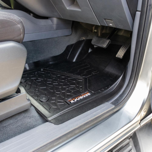 Bedrock Front & Rear Moulded Floor Liners to Suit Ford Everest  - BRF002FR