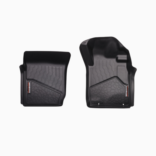 Bedrock Front & Rear Moulded Floor Liners to Suit Mitsubishi Triton - BRMI001FR