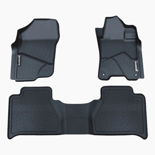 Bedrock Front & Rear Floor Liners To Suit Nissan - BRN001FR