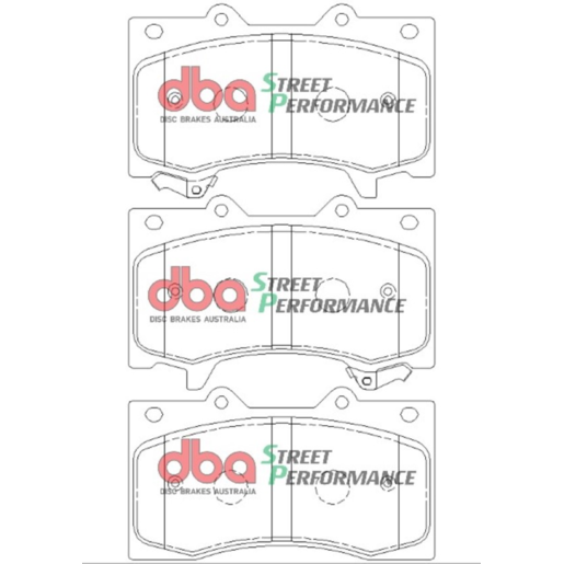 DBA Front Street Performance Brake Pads - DB2242SP