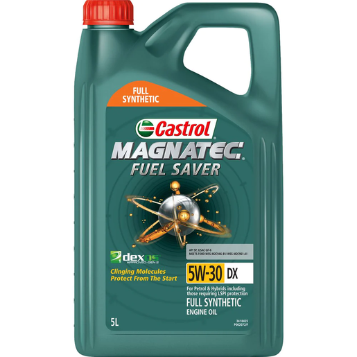 Castrol Magnated Fuel Saver DX 5W-30 Engine Oil 5L - 3418435