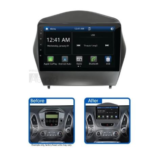 Aerpro 9" AV Head Unit To Suit Hyundai ix35 2009-2013 - AMHY9